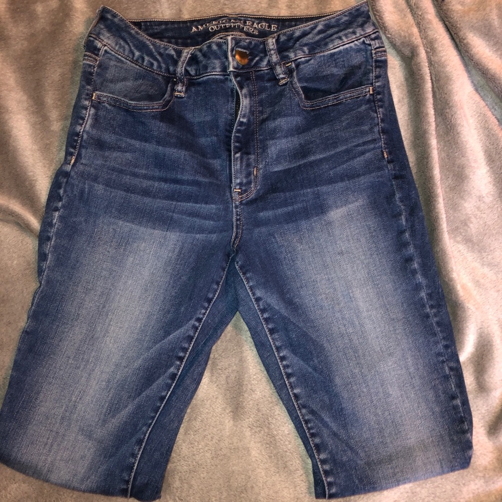 360 super stretch American eagle jeans